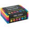 Brusho Crystal Colours - Set of 6, Assorted Colors with Craft Spritzer